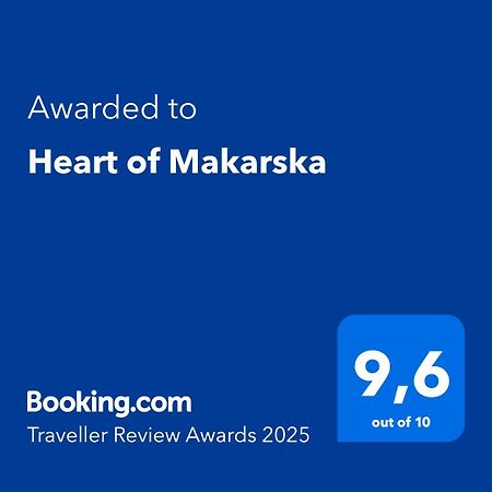 Апартаменти Heart Of Макарська Екстер'єр фото