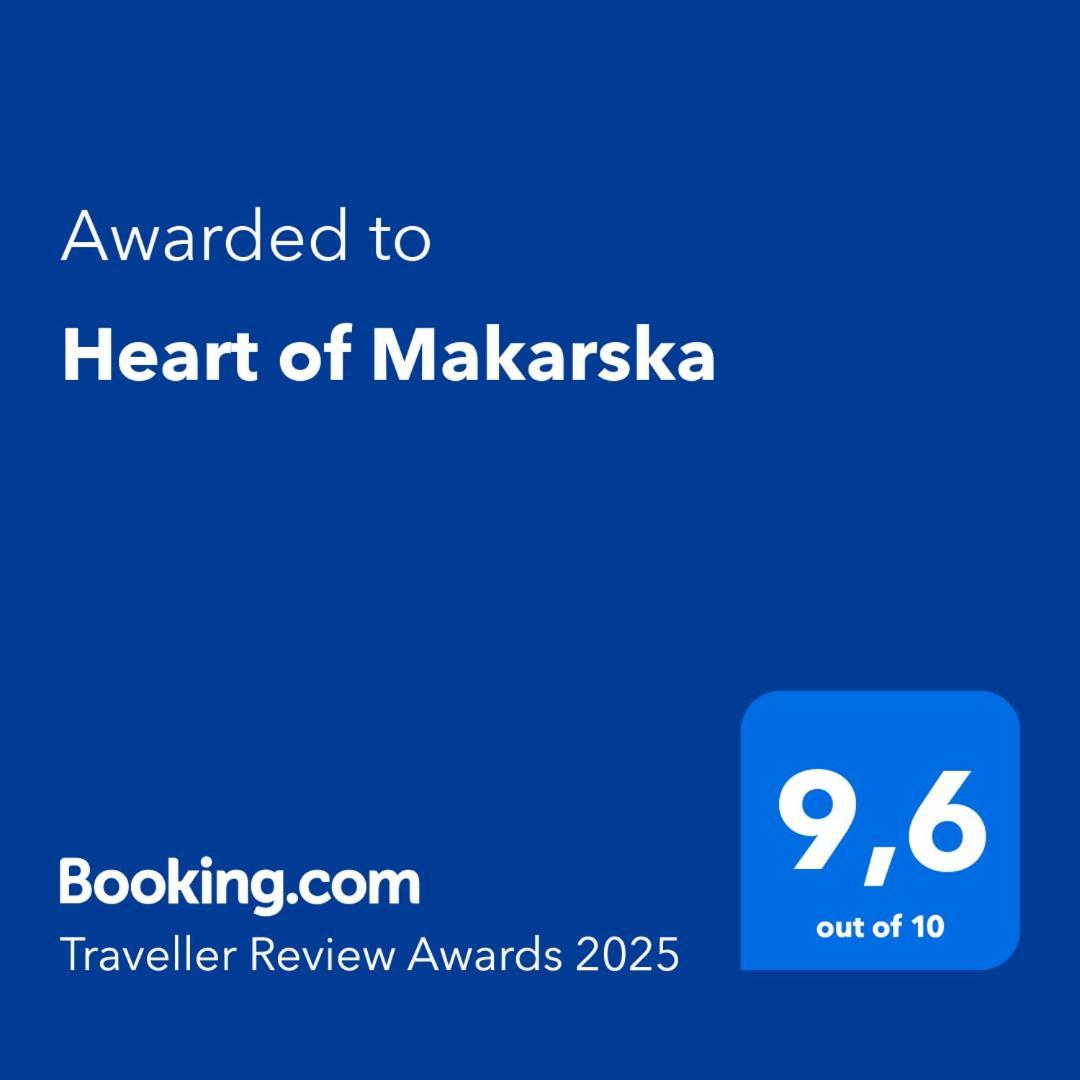 Апартаменти Heart Of Макарська Екстер'єр фото